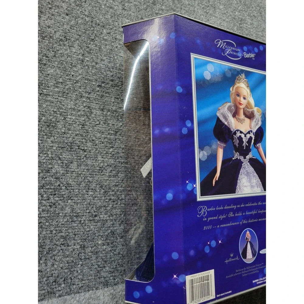 Mattel Millennium Princess Barbie Doll Special Edition Blue Velvet 24154 NIB
